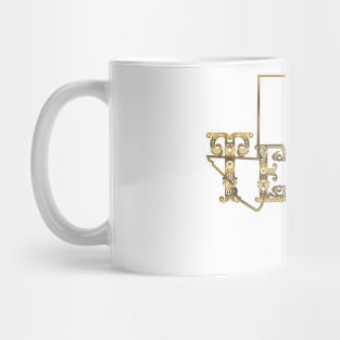 Texas Fancy Design Mug